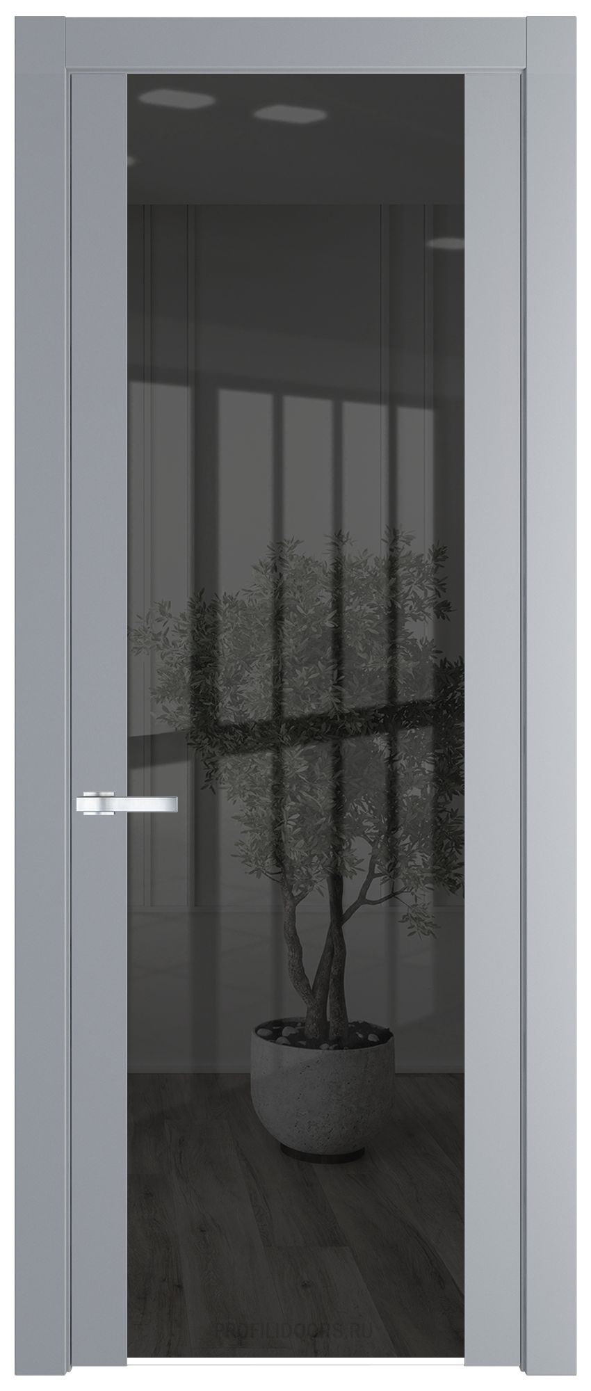 1.7P Смоки Зеркало Grey