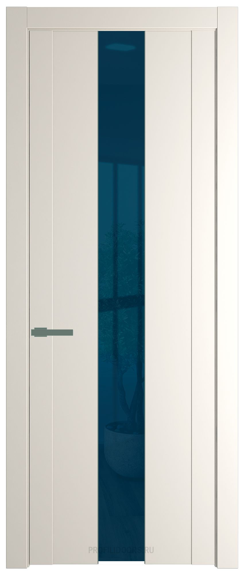 1.9P Перламутр белый Зеркало Blue молдинг Зеленый воск