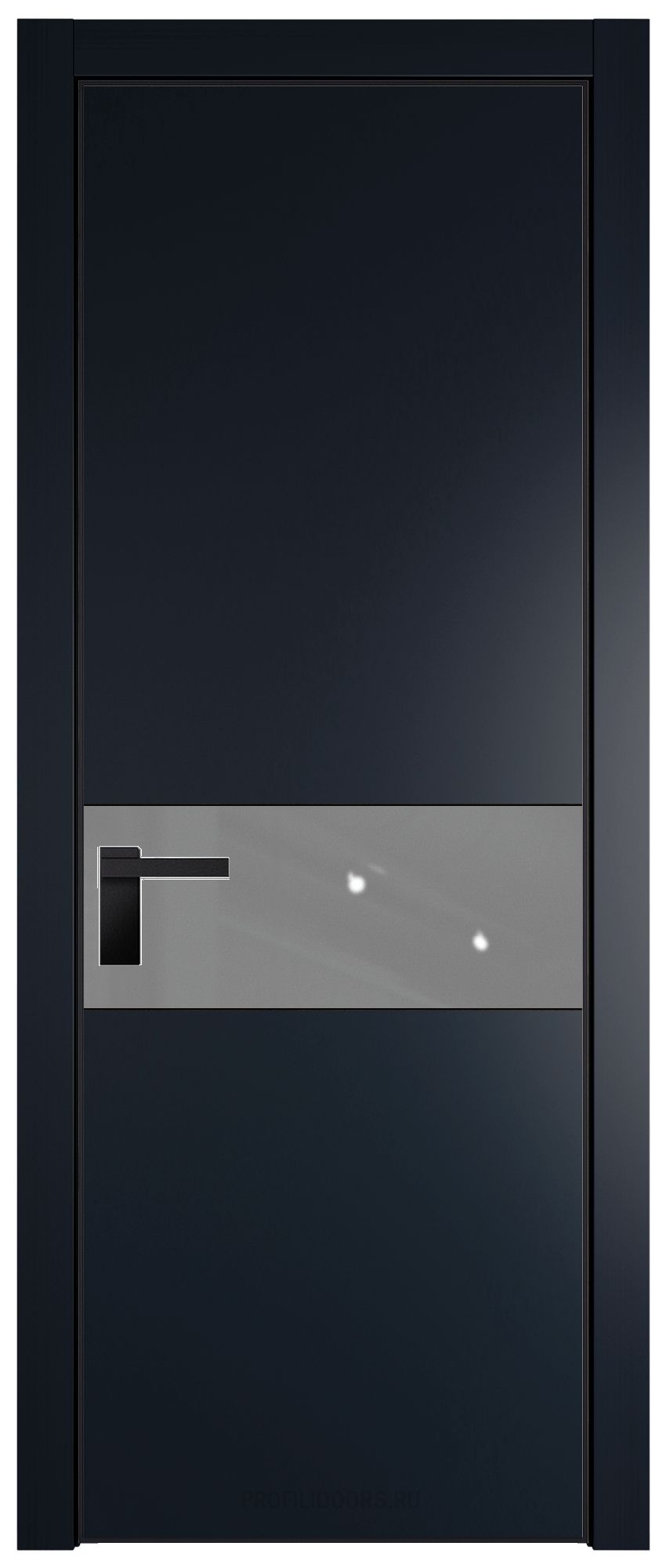 17 PA Нэви Блу с профилем Черный с вставкой Грей люкс