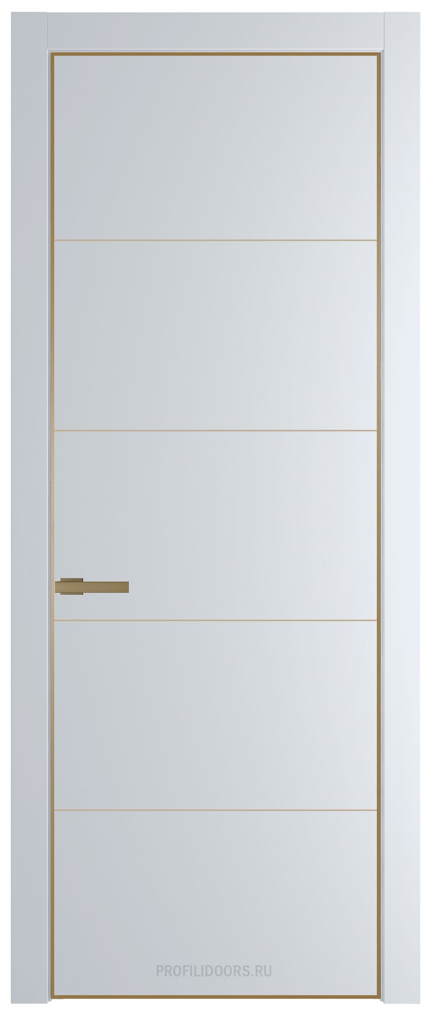 15 PE Вайт с алюминиевым молдингом Золото