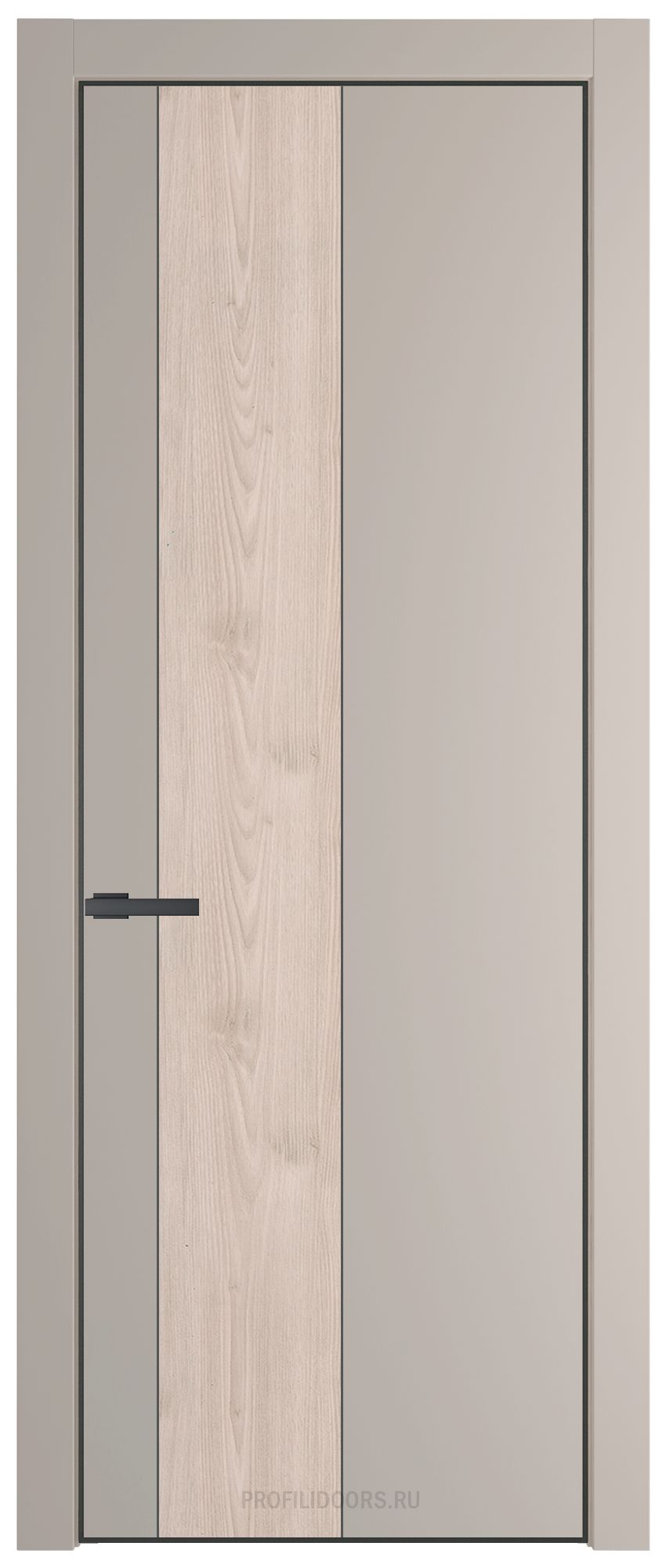 19 PE с вставкой Каштан светлый Сэнд с алюминиевой кромкой Серая Ночь