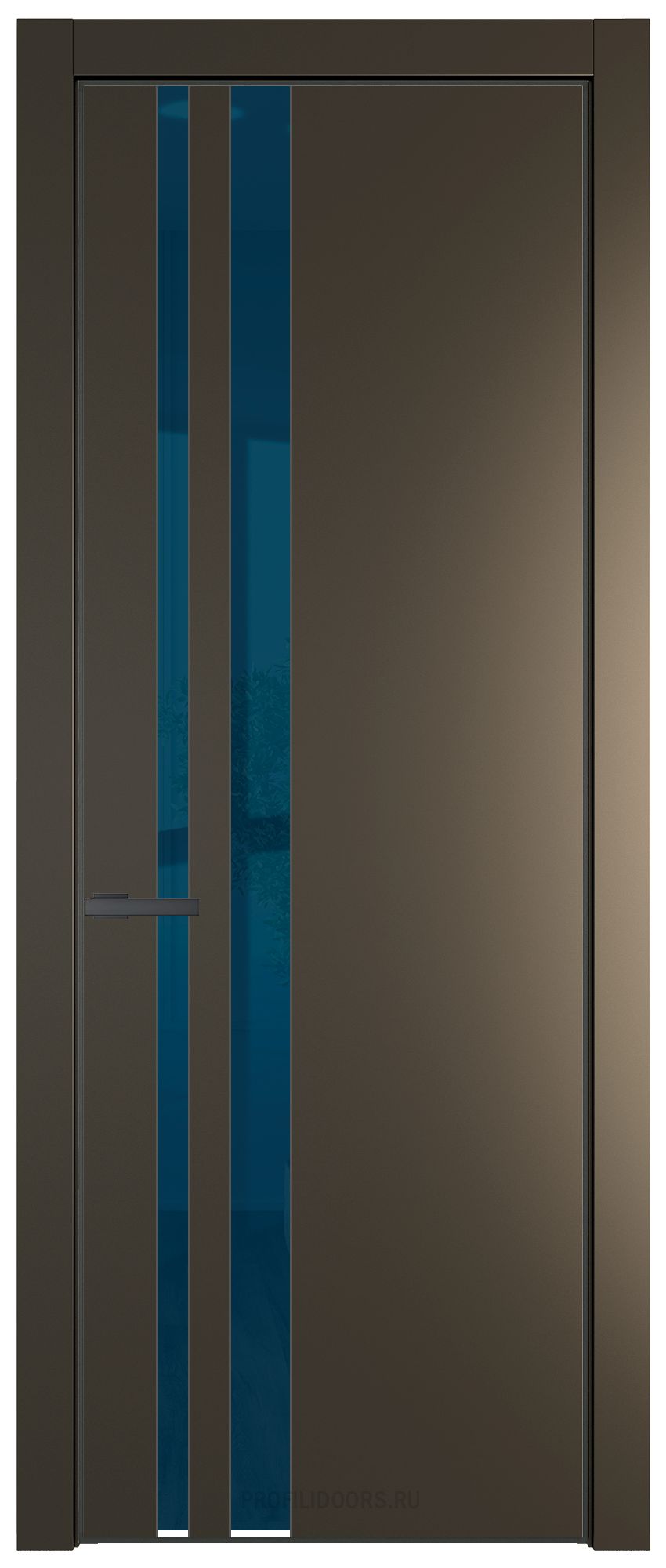 20 PE с вставкой из стекла зеркало blue Перламутр бронза с алюминиевой кромкой Серая Ночь