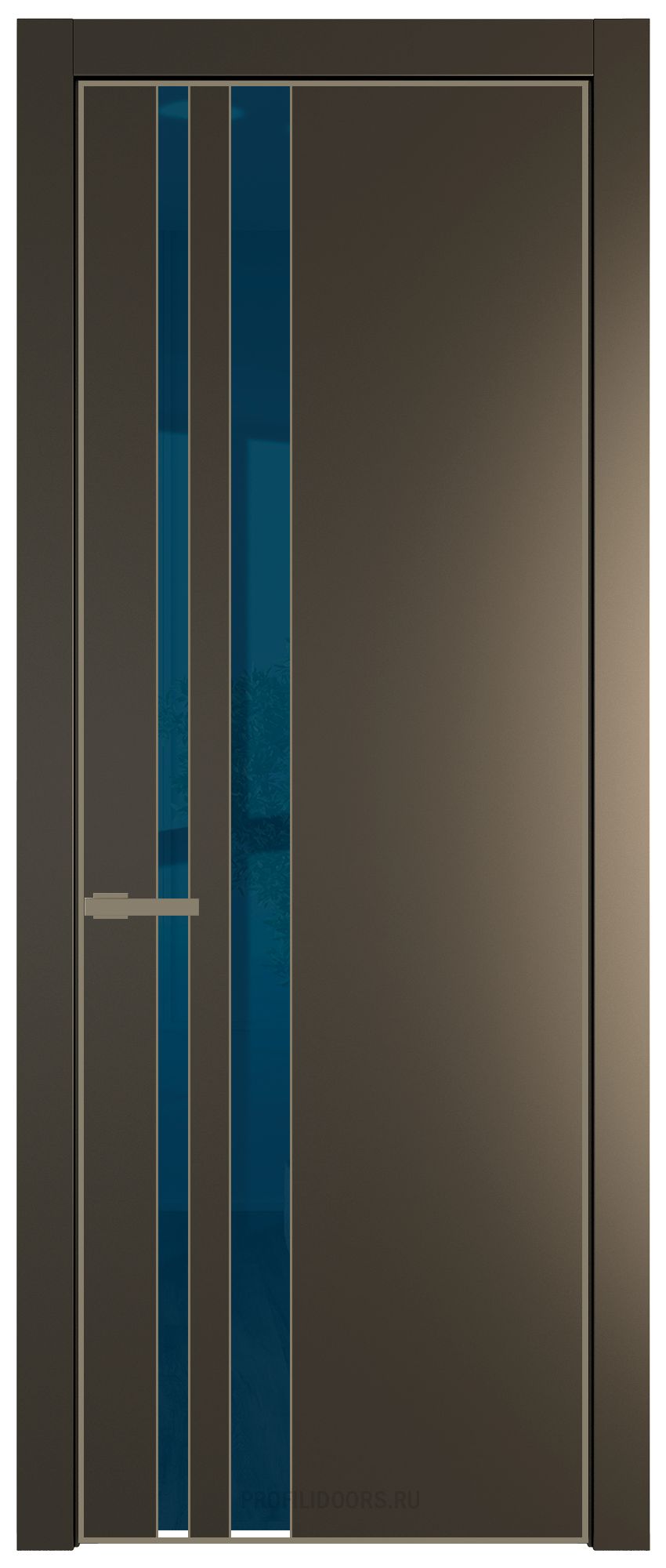 20 PE с вставкой из стекла зеркало blue Перламутр бронза с алюминиевой кромкой Шампань