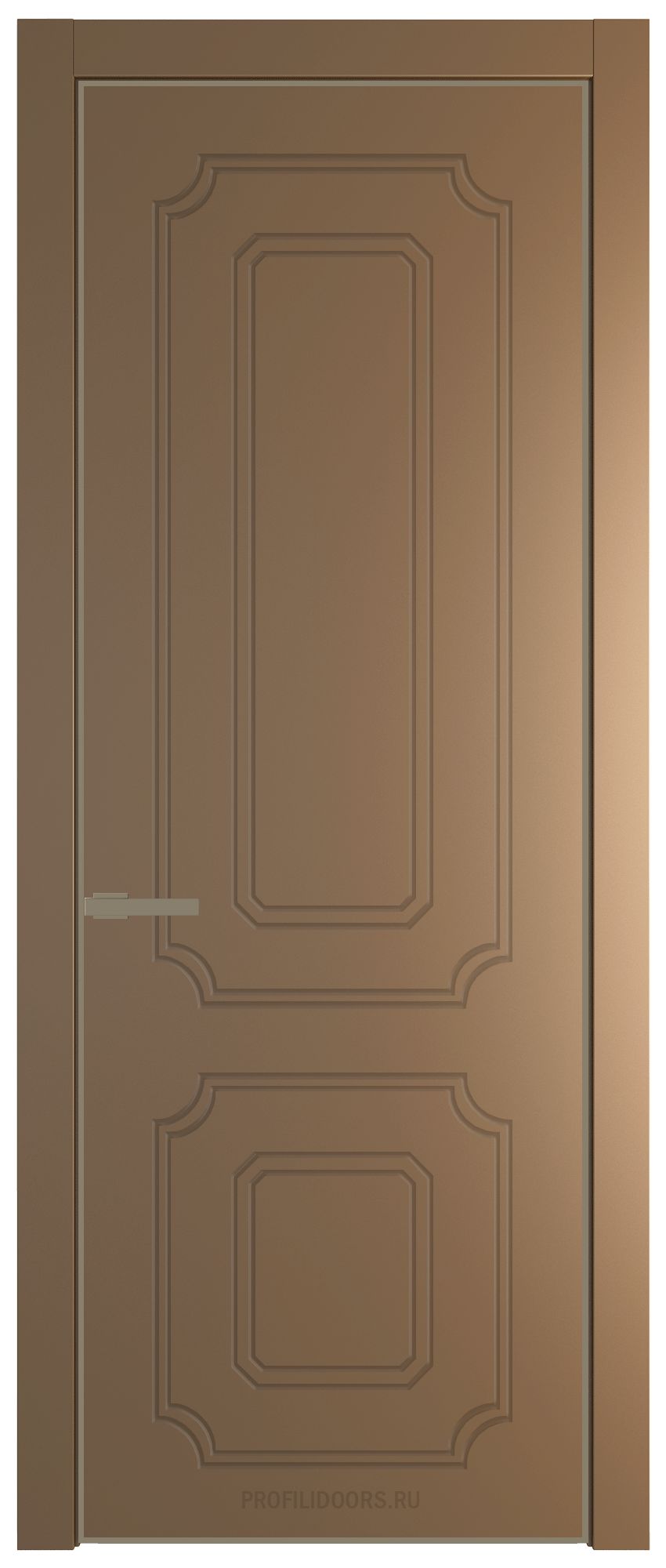 31 PE с фрезерованным рисунком Перламутр золото с алюминиевой кромкой Шампань