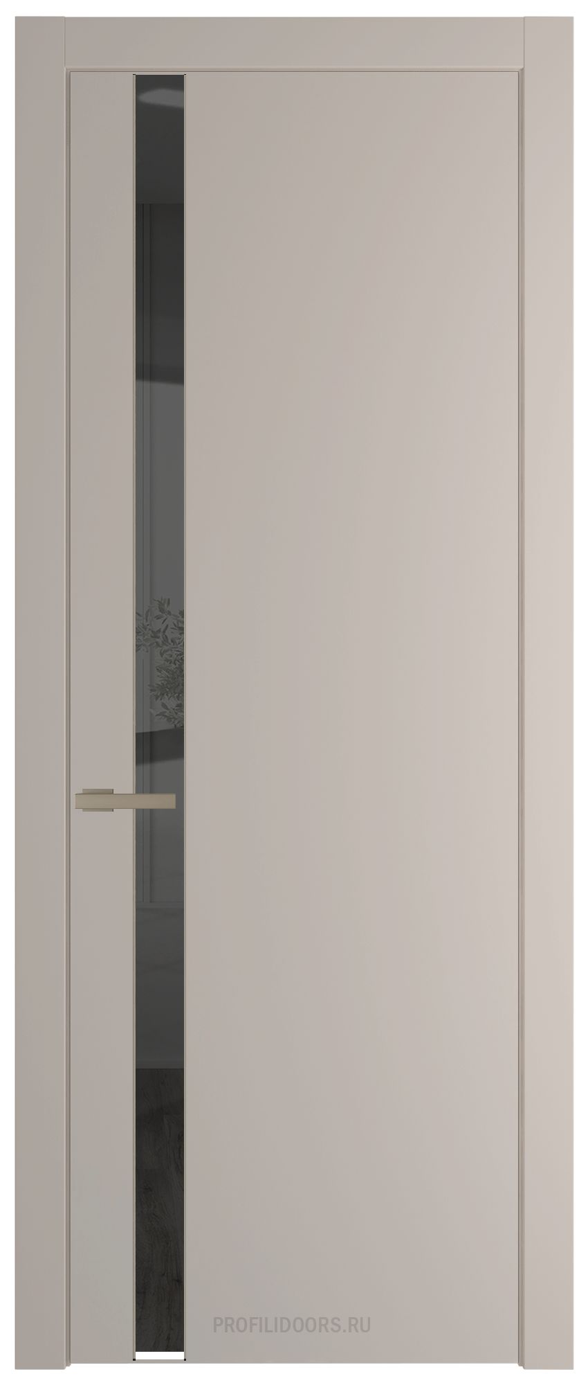 18 PW Сэнд Зеркало Grey молдинг Никель матовый